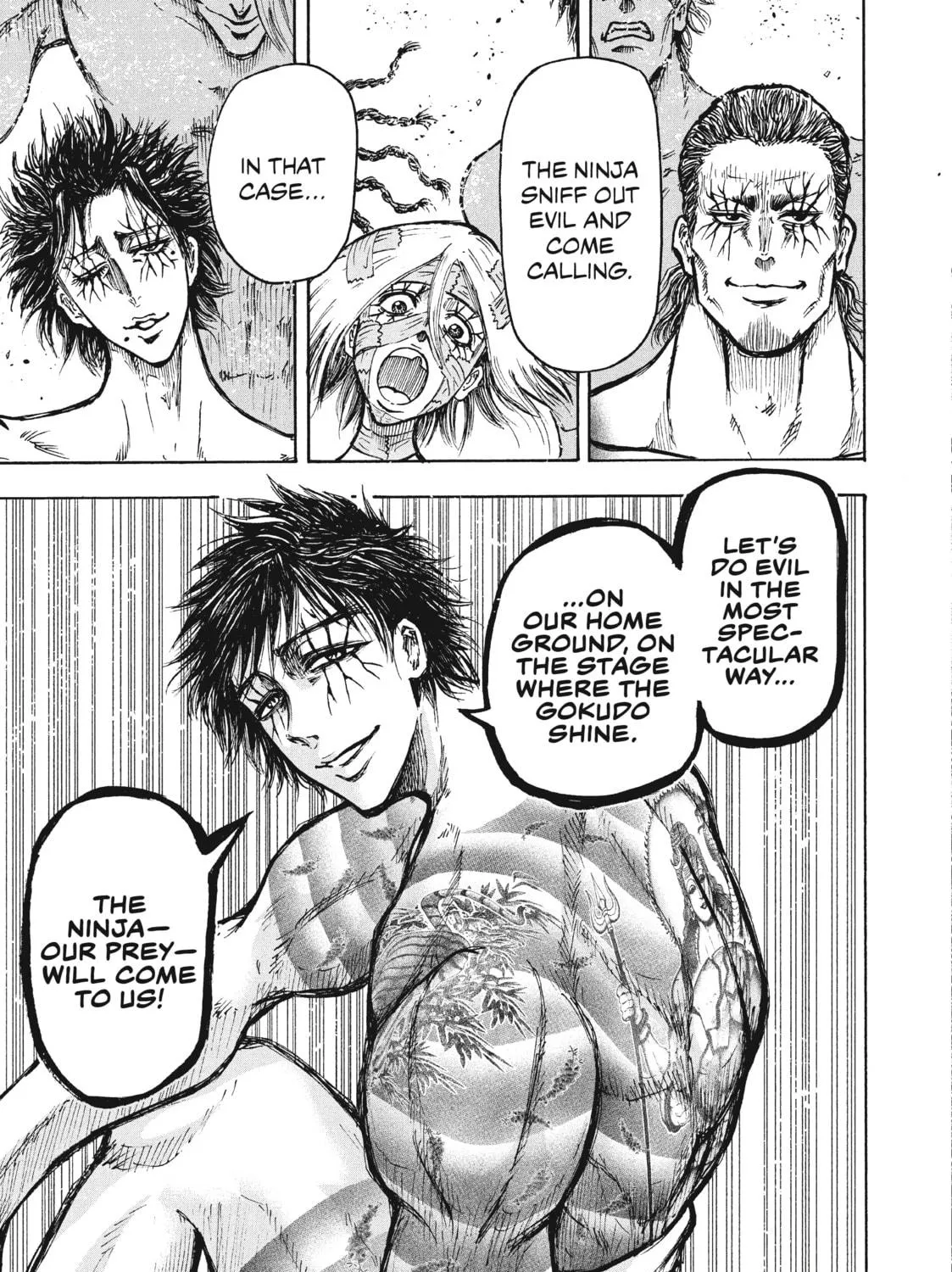Read Ninja vs. Gokudo chapter 4 image 22 on Lezhin
