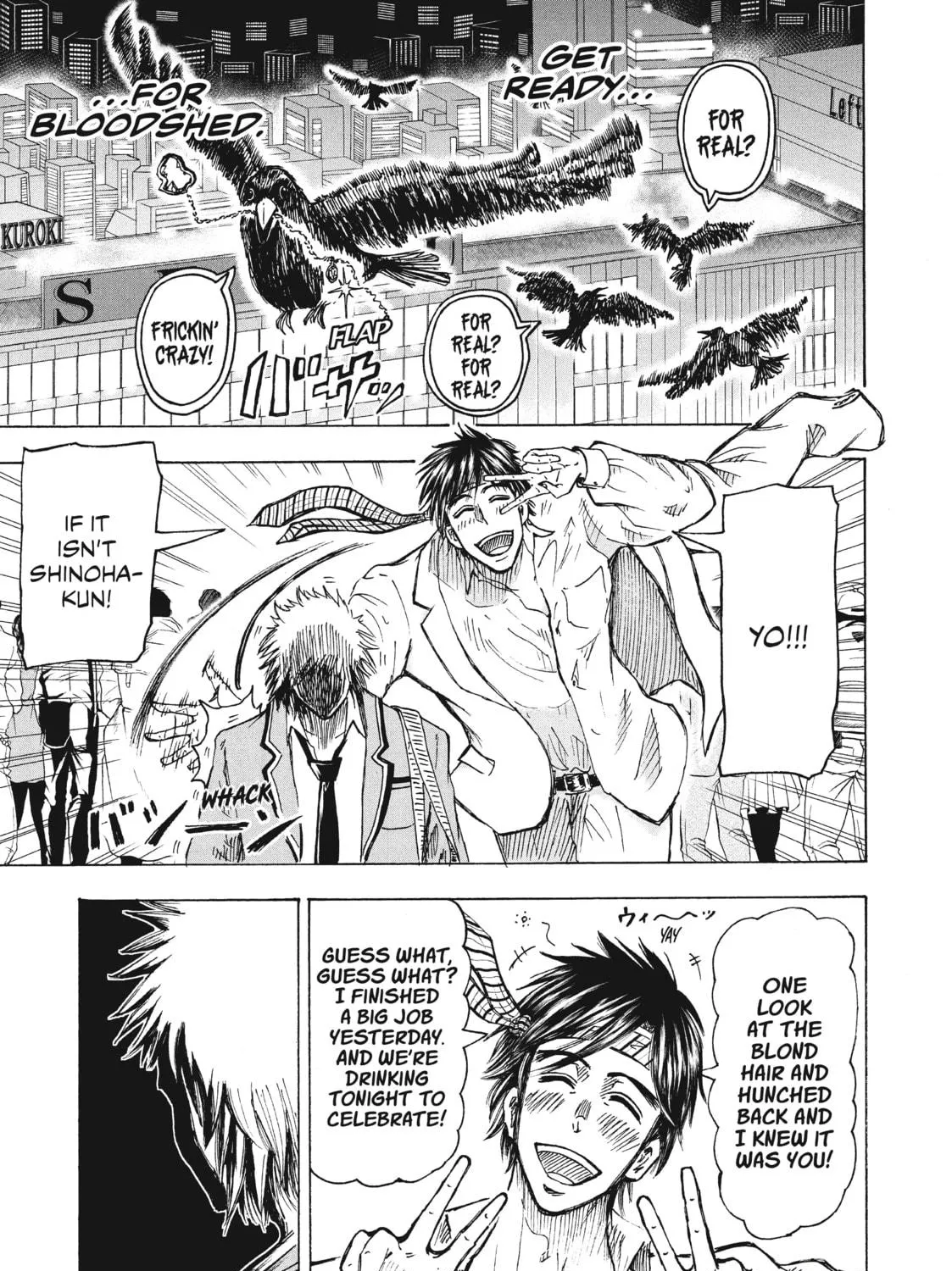 Read Ninja vs. Gokudo chapter 4 image 34 on Lezhin