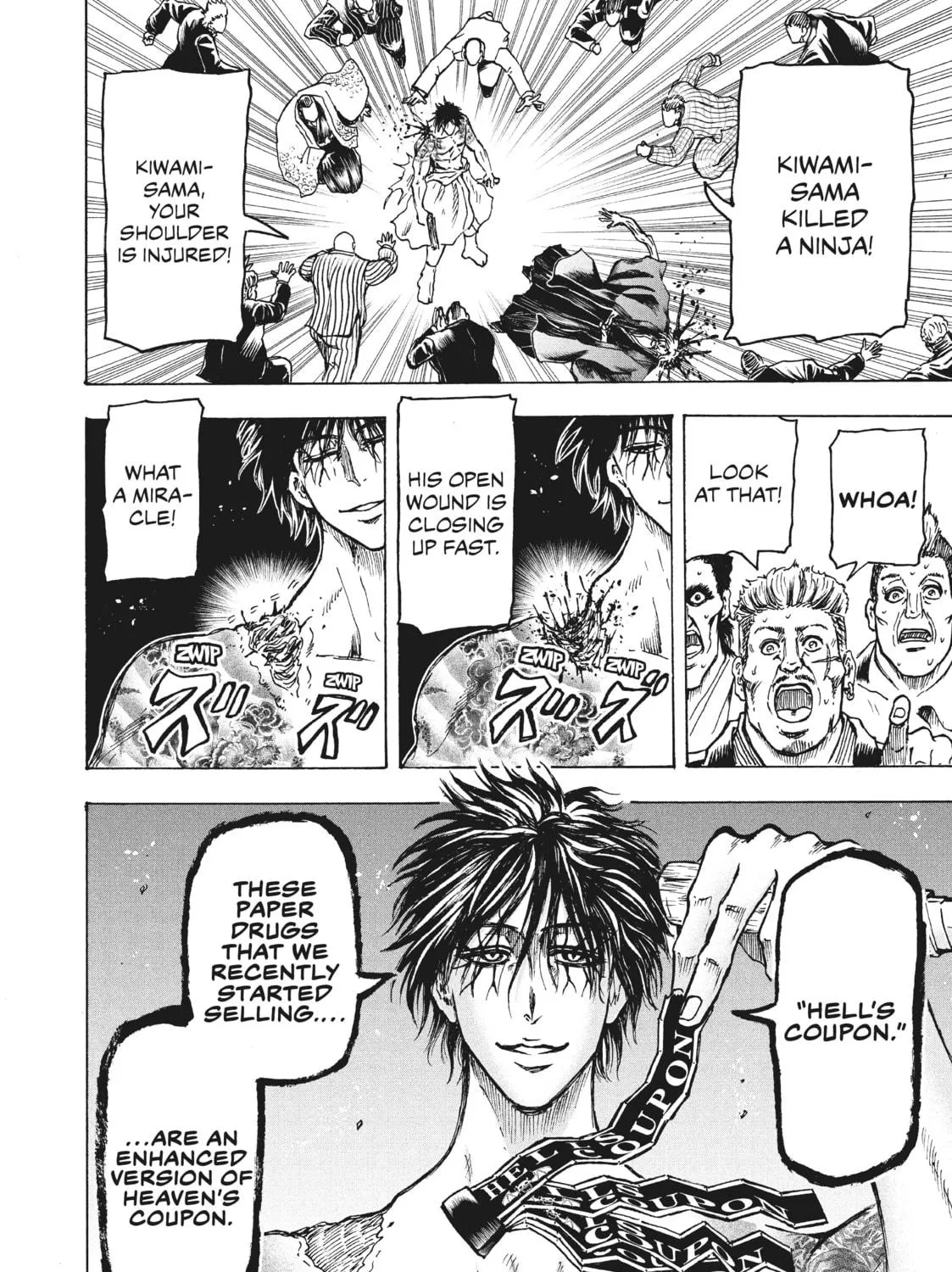 Read Ninja vs. Gokudo chapter 4 image 4 on Lezhin