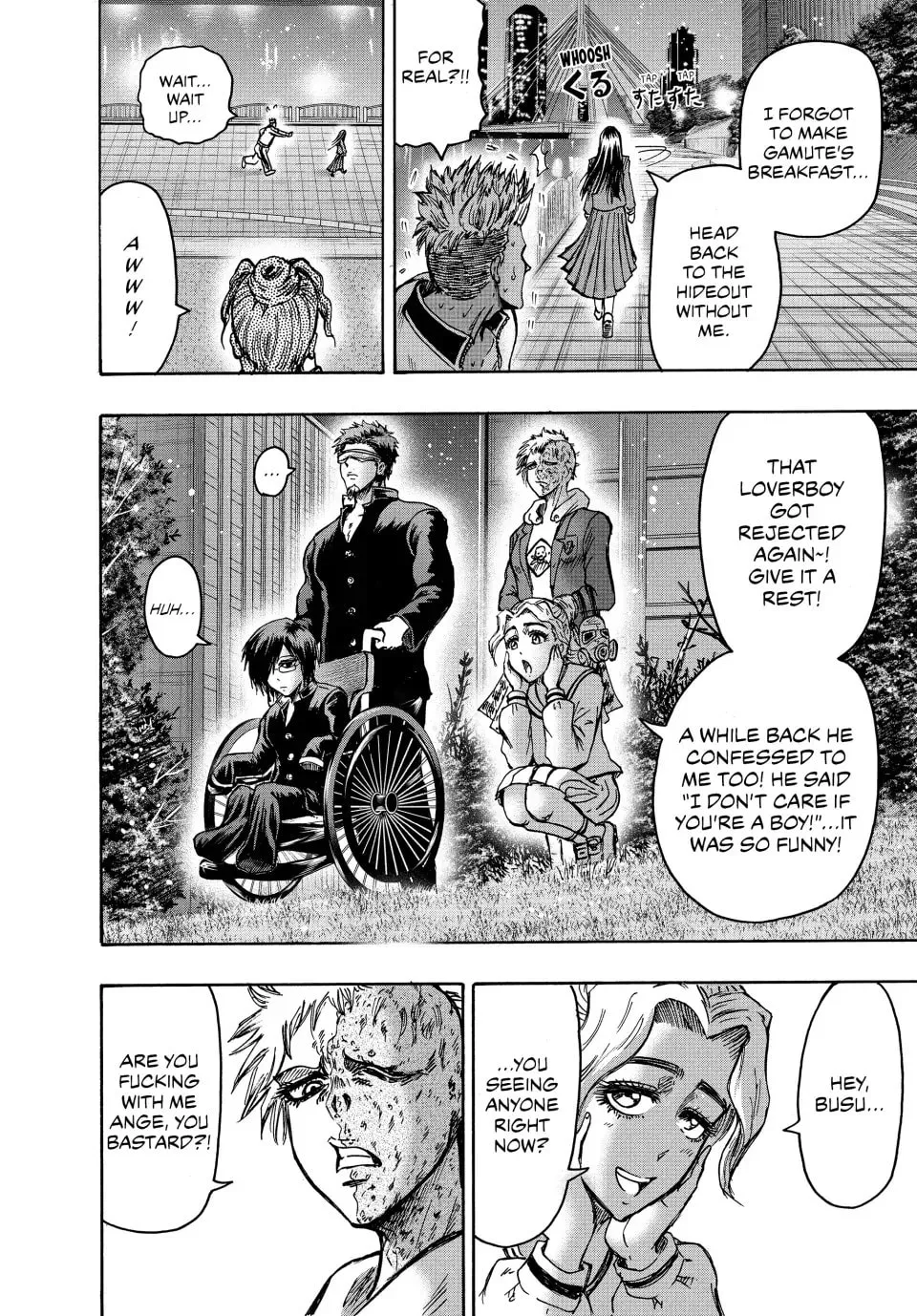 Read Ninja vs. Gokudo chapter 42 image 9 on Lezhin