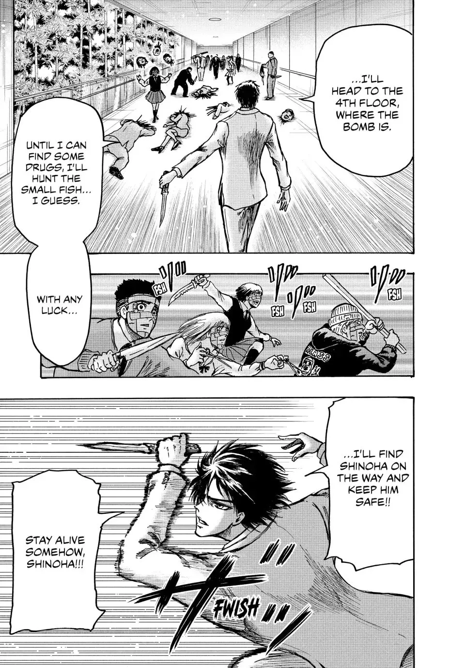 Read Ninja vs. Gokudo chapter 48 image 6 on Lezhin