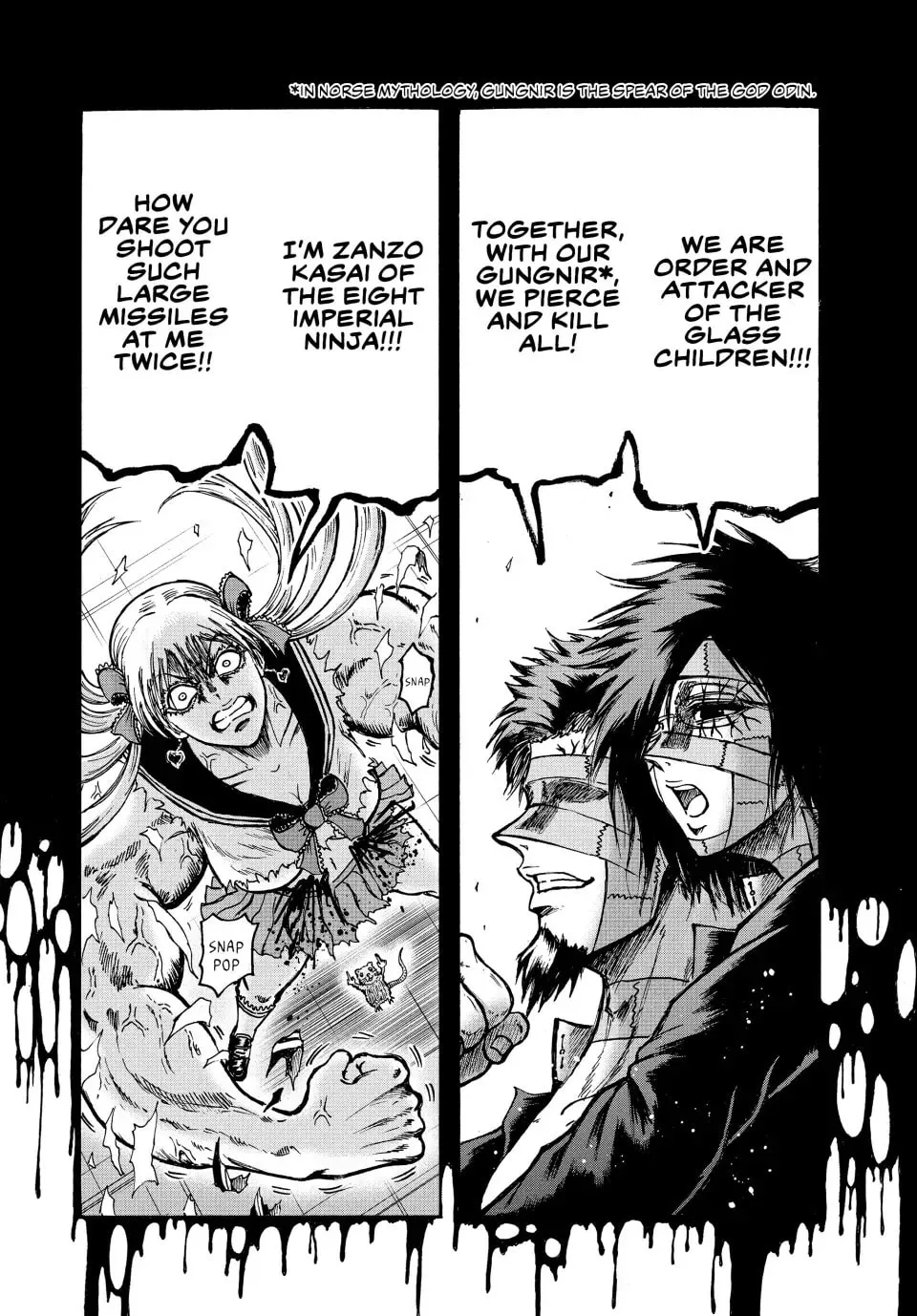 Read Ninja vs. Gokudo chapter 49 image 7 on Lezhin