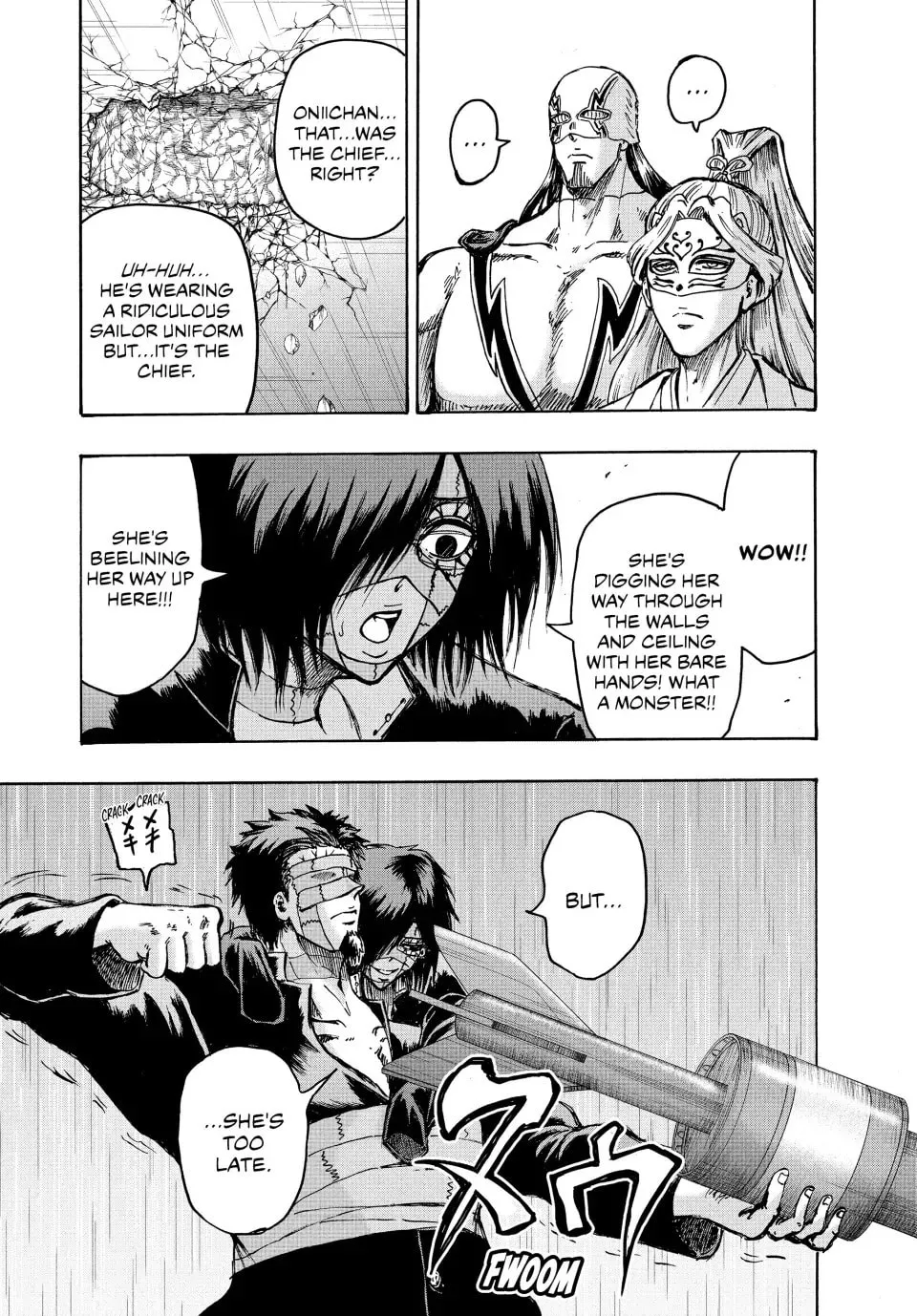 Read Ninja vs. Gokudo chapter 49 image 9 on Lezhin
