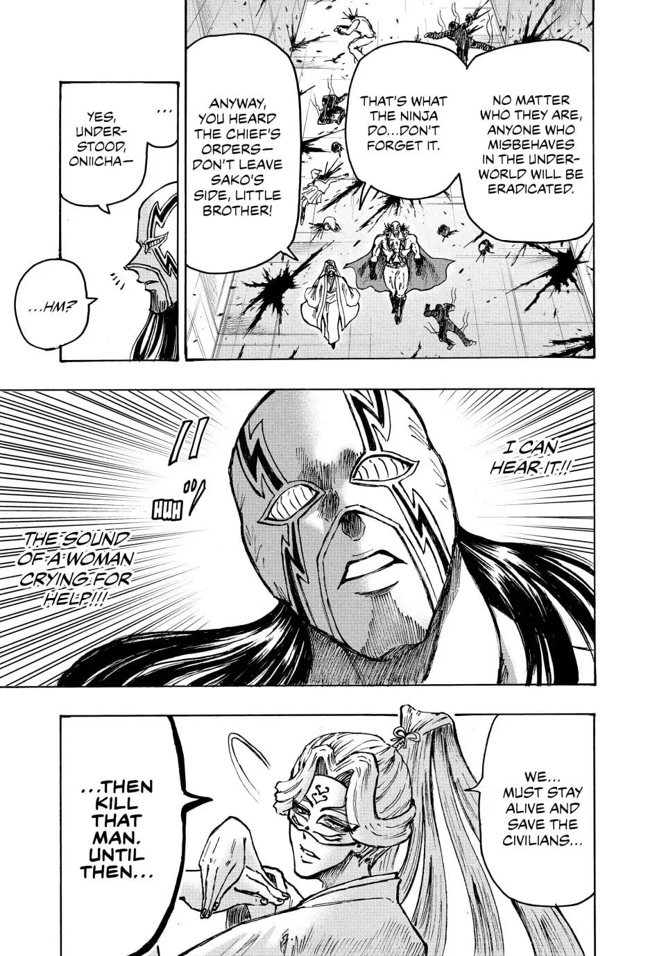 Read Ninja vs. Gokudo chapter 51 image 4 on Lezhin
