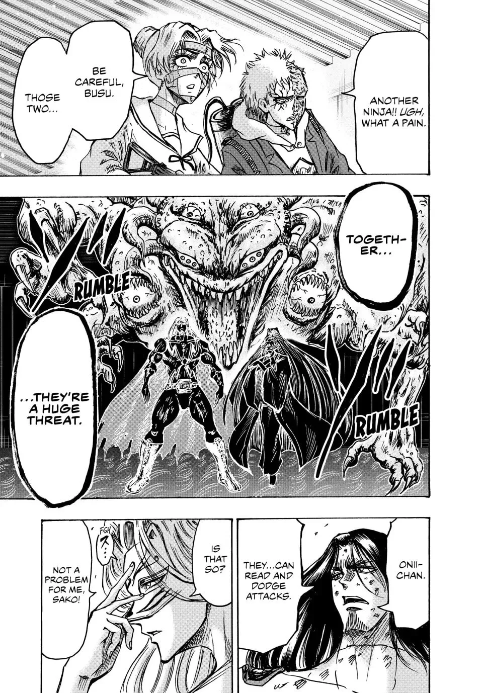 Read Ninja vs. Gokudo chapter 52 image 15 on Lezhin