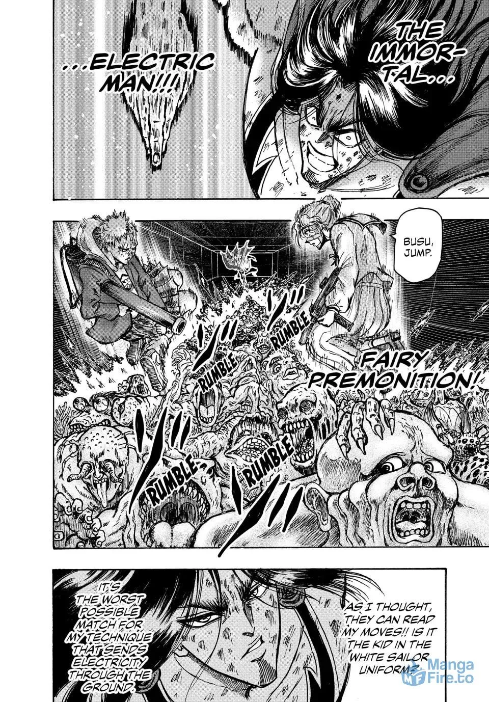 Read Ninja vs. Gokudo chapter 52 image 5 on Lezhin
