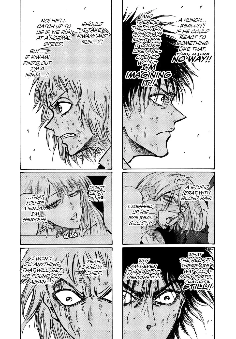 Read Ninja vs. Gokudo chapter 55 image 16 on Lezhin