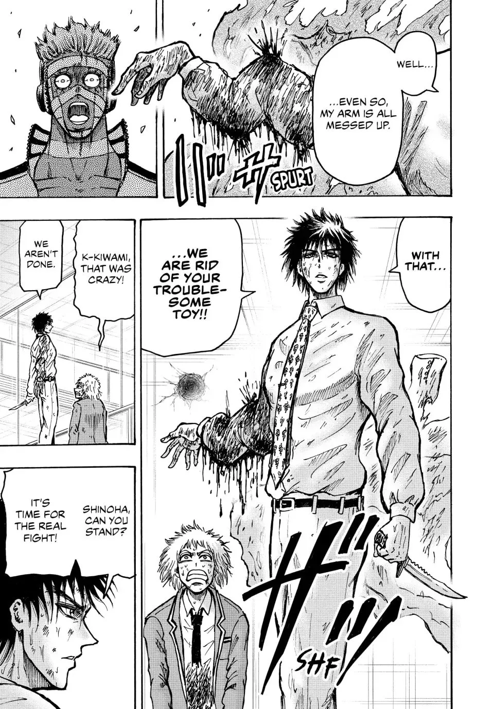 Read Ninja vs. Gokudo chapter 57 image 7 on Lezhin