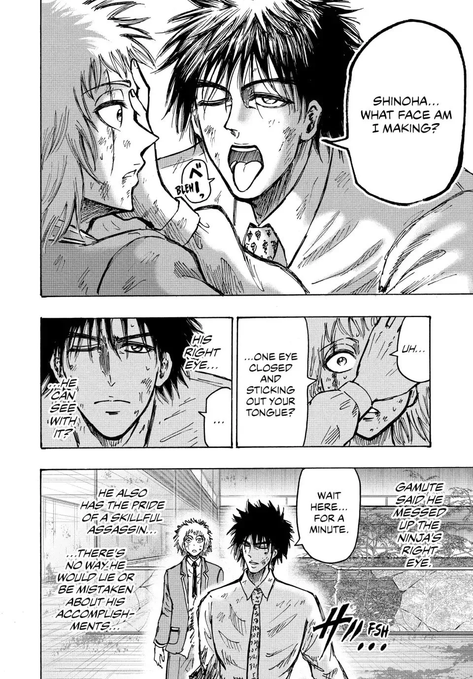 Read Ninja vs. Gokudo chapter 61 image 7 on Lezhin