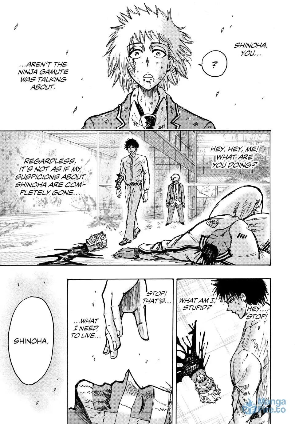 Read Ninja vs. Gokudo chapter 61 image 8 on Lezhin
