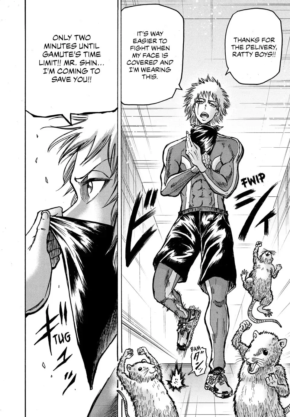 Read Ninja vs. Gokudo chapter 62 image 1 on Lezhin