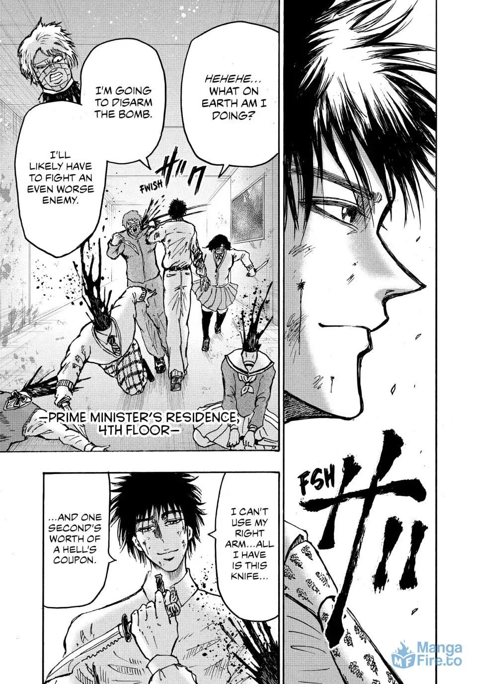 Read Ninja vs. Gokudo chapter 62 image 2 on Lezhin