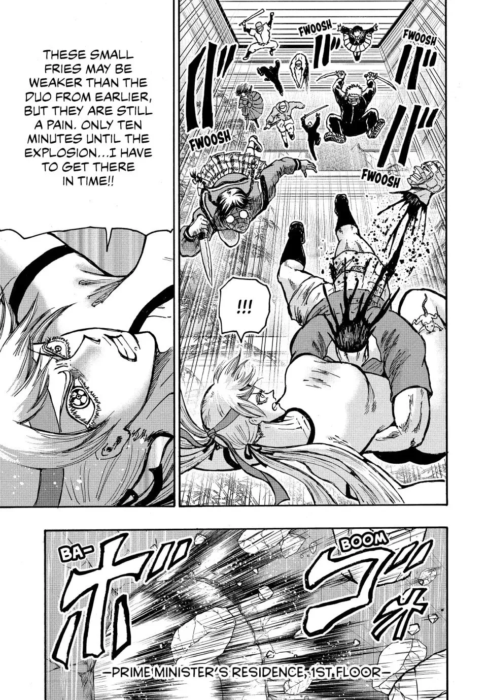 Read Ninja vs. Gokudo chapter 62 image 6 on Lezhin