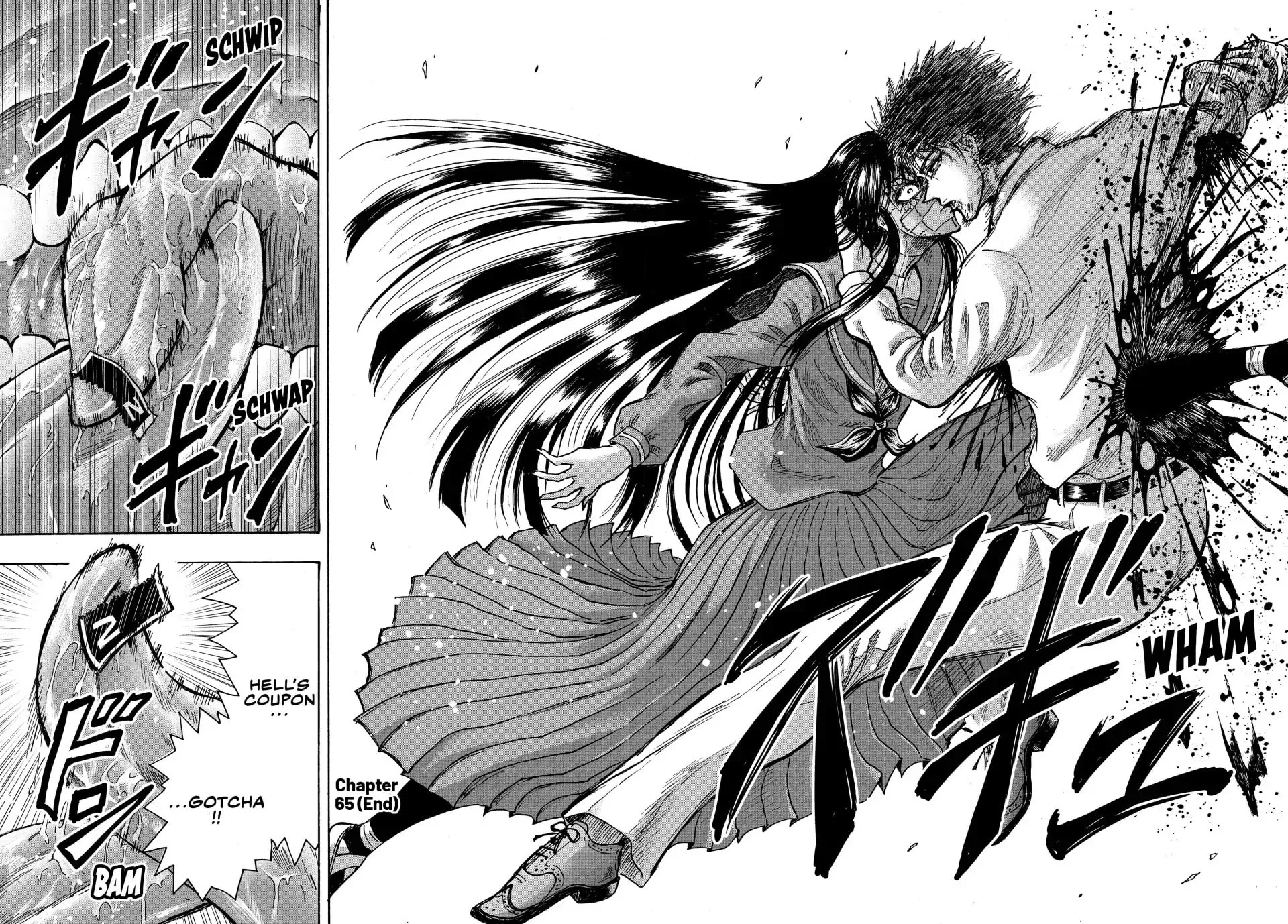Read Ninja vs. Gokudo chapter 65 image 16 on Lezhin