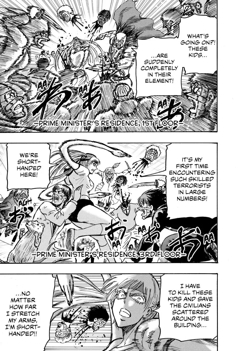 Read Ninja vs. Gokudo chapter 68 image 4 on Lezhin
