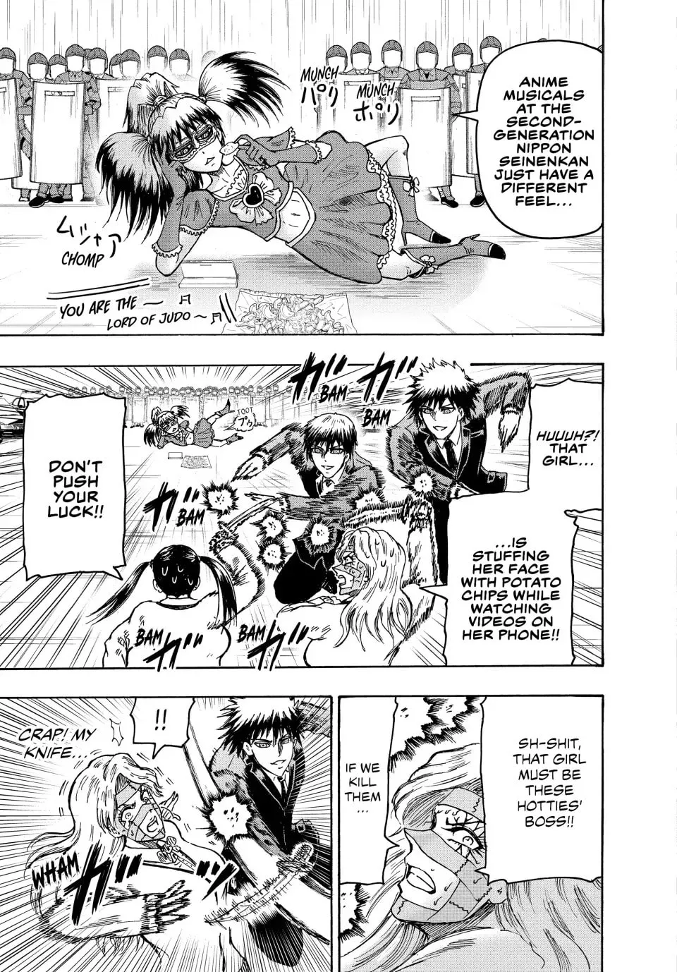 Read Ninja vs. Gokudo chapter 69 image 12 on Lezhin