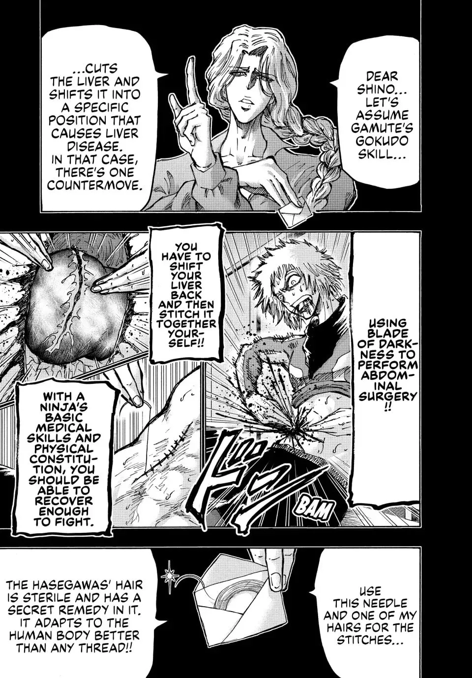 Read Ninja vs. Gokudo chapter 71 image 1 on Lezhin
