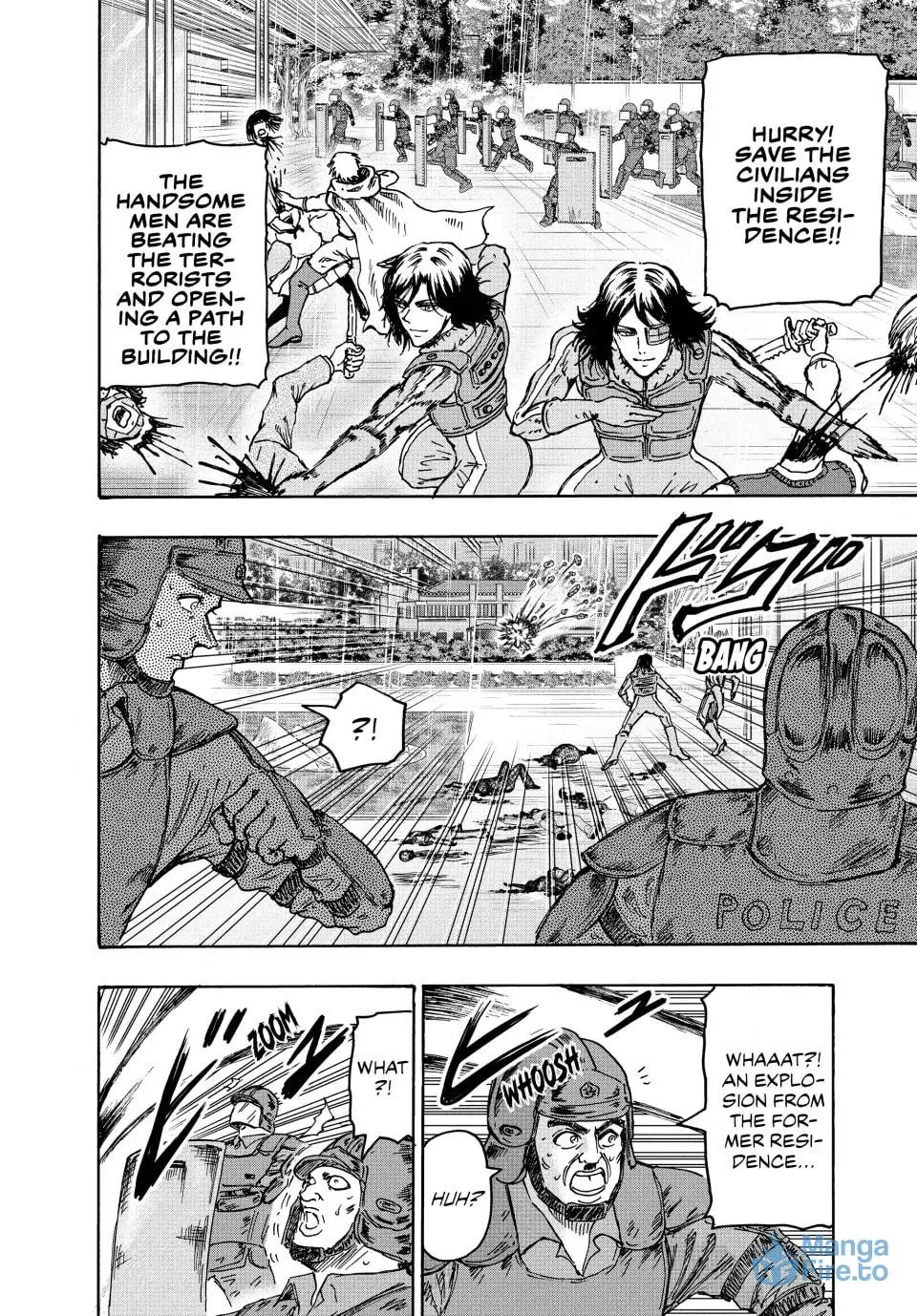Read Ninja vs. Gokudo chapter 71 image 8 on Lezhin