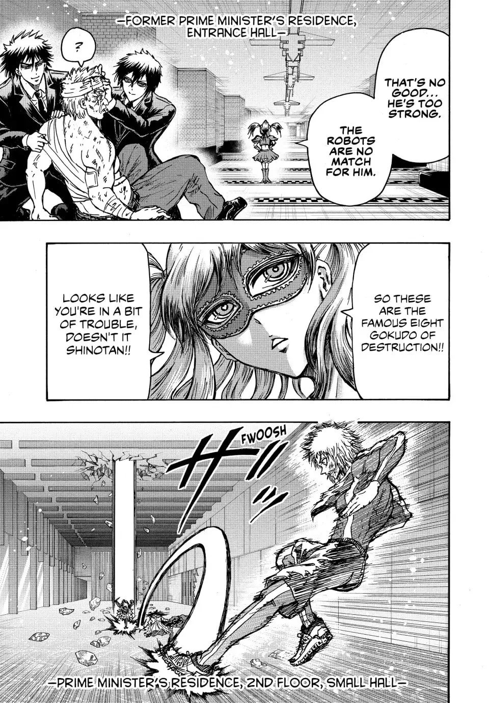 Read Ninja vs. Gokudo chapter 73 image 13 on Lezhin