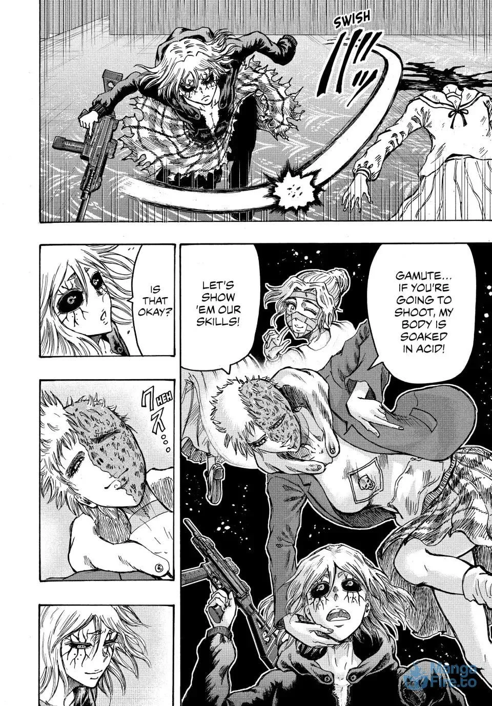 Read Ninja vs. Gokudo chapter 73 image 14 on Lezhin
