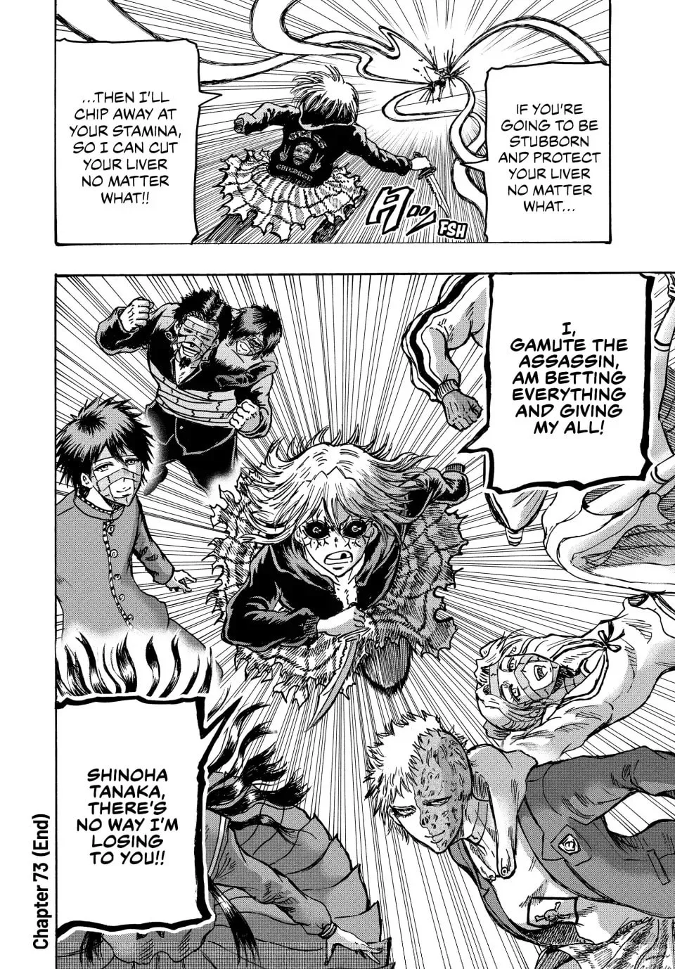 Read Ninja vs. Gokudo chapter 73 image 16 on Lezhin