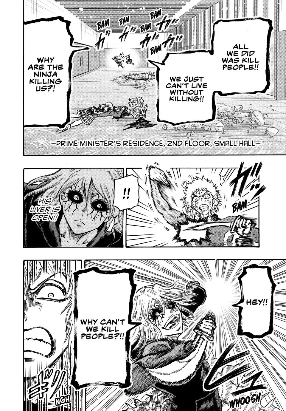 Read Ninja vs. Gokudo chapter 74 image 1 on Lezhin