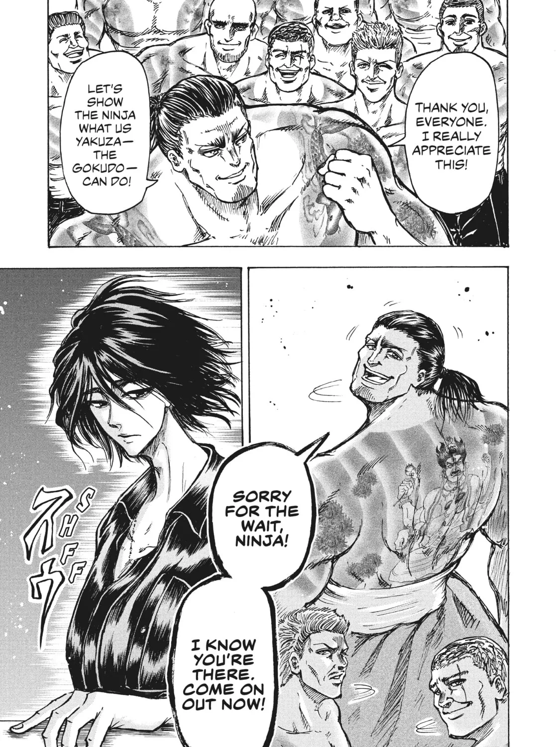 Read Ninja vs. Gokudo chapter 8 image 12 on Lezhin