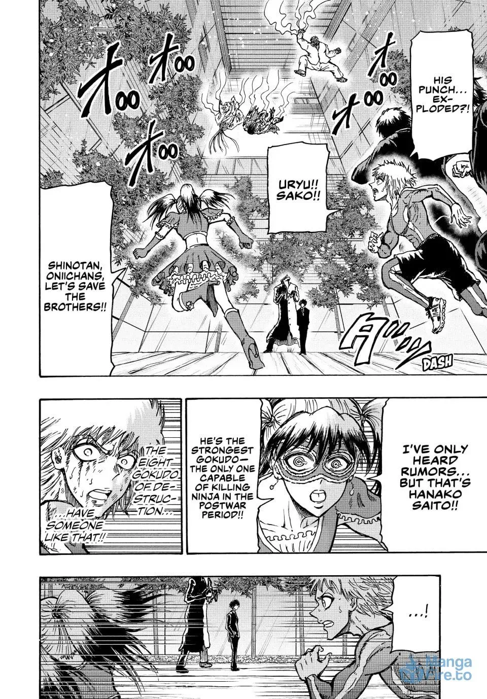 Read Ninja vs. Gokudo chapter 80 image 8 on Lezhin