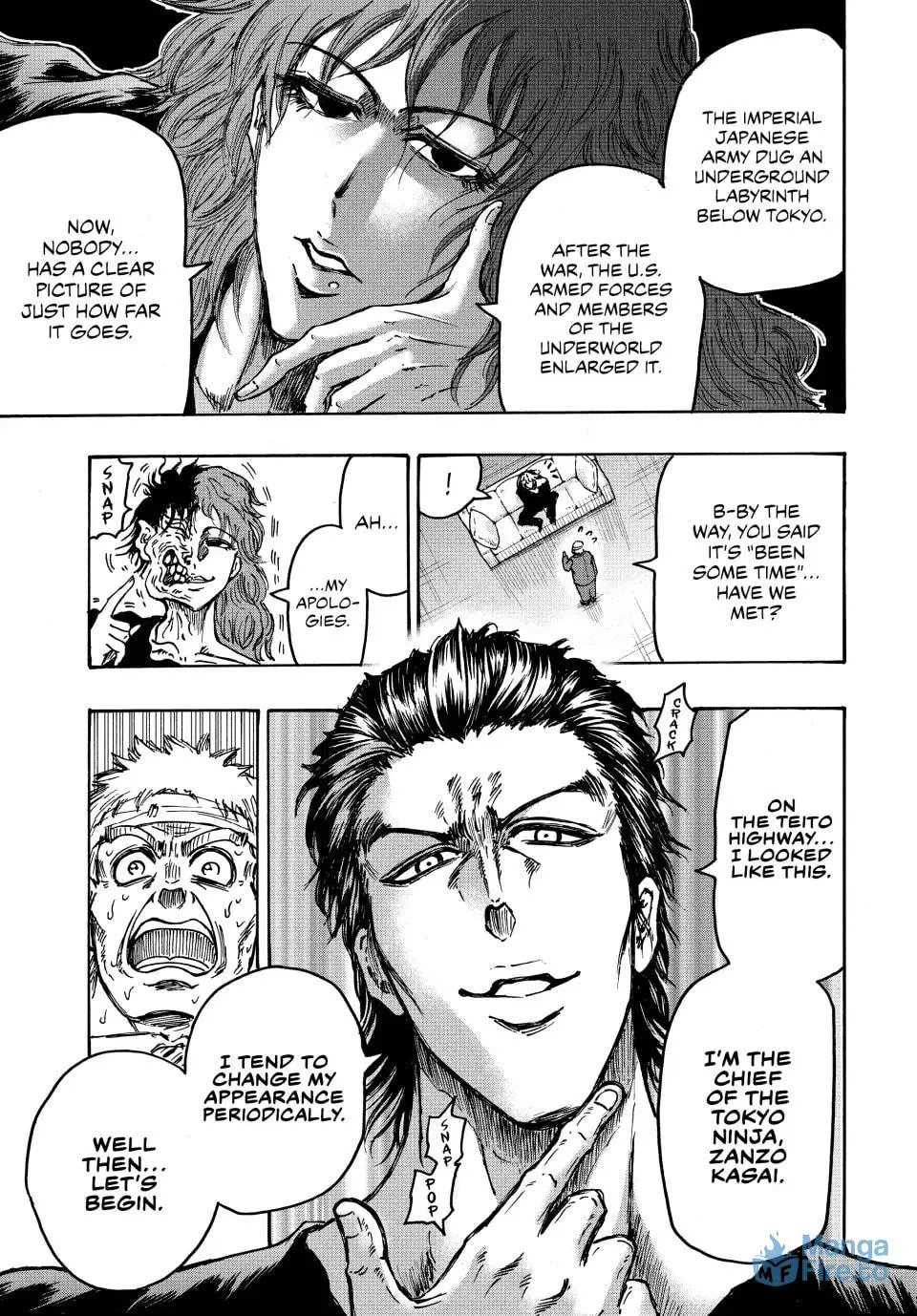 Read Ninja vs. Gokudo chapter 84 image 8 on Lezhin