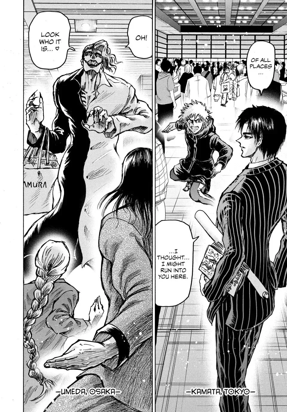 Read Ninja vs. Gokudo chapter 86 image 1 on Lezhin