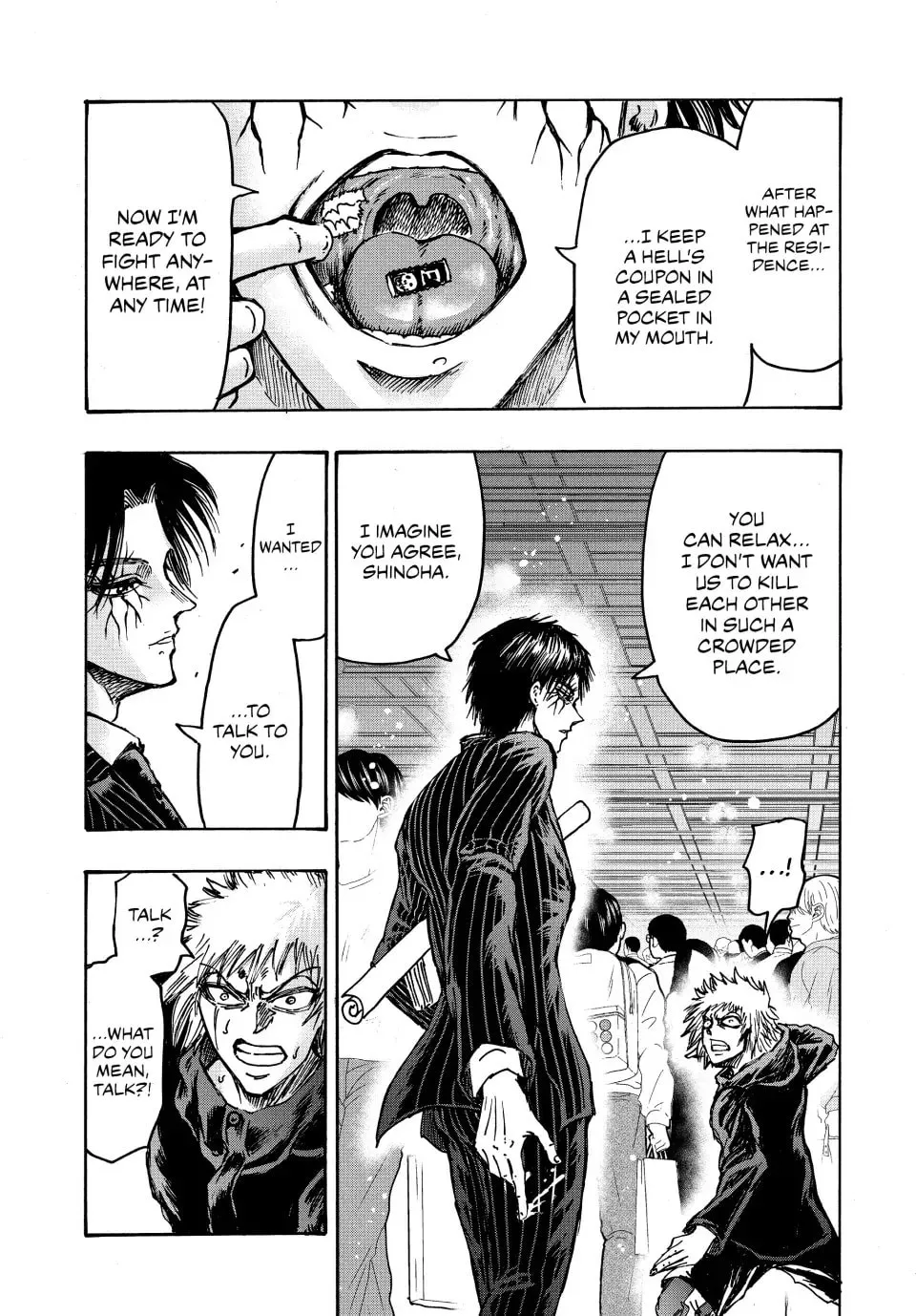 Read Ninja vs. Gokudo chapter 86 image 4 on Lezhin