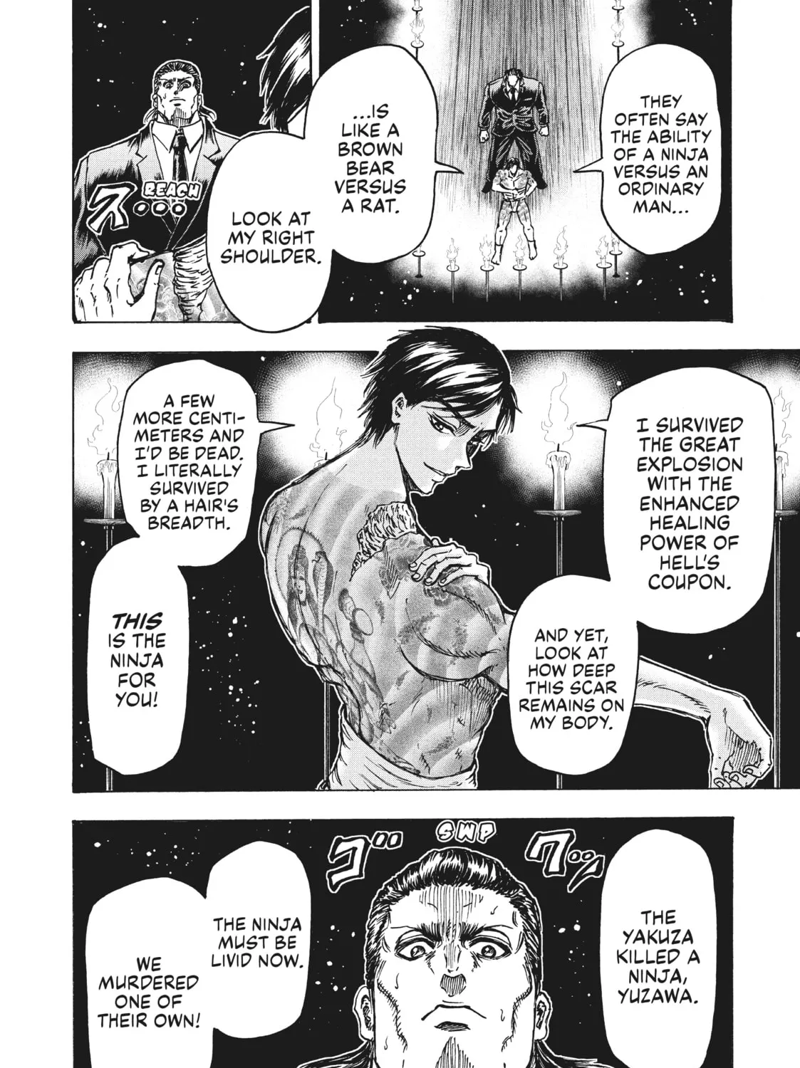 Read Ninja vs. Gokudo chapter 9 image 2 on Lezhin
