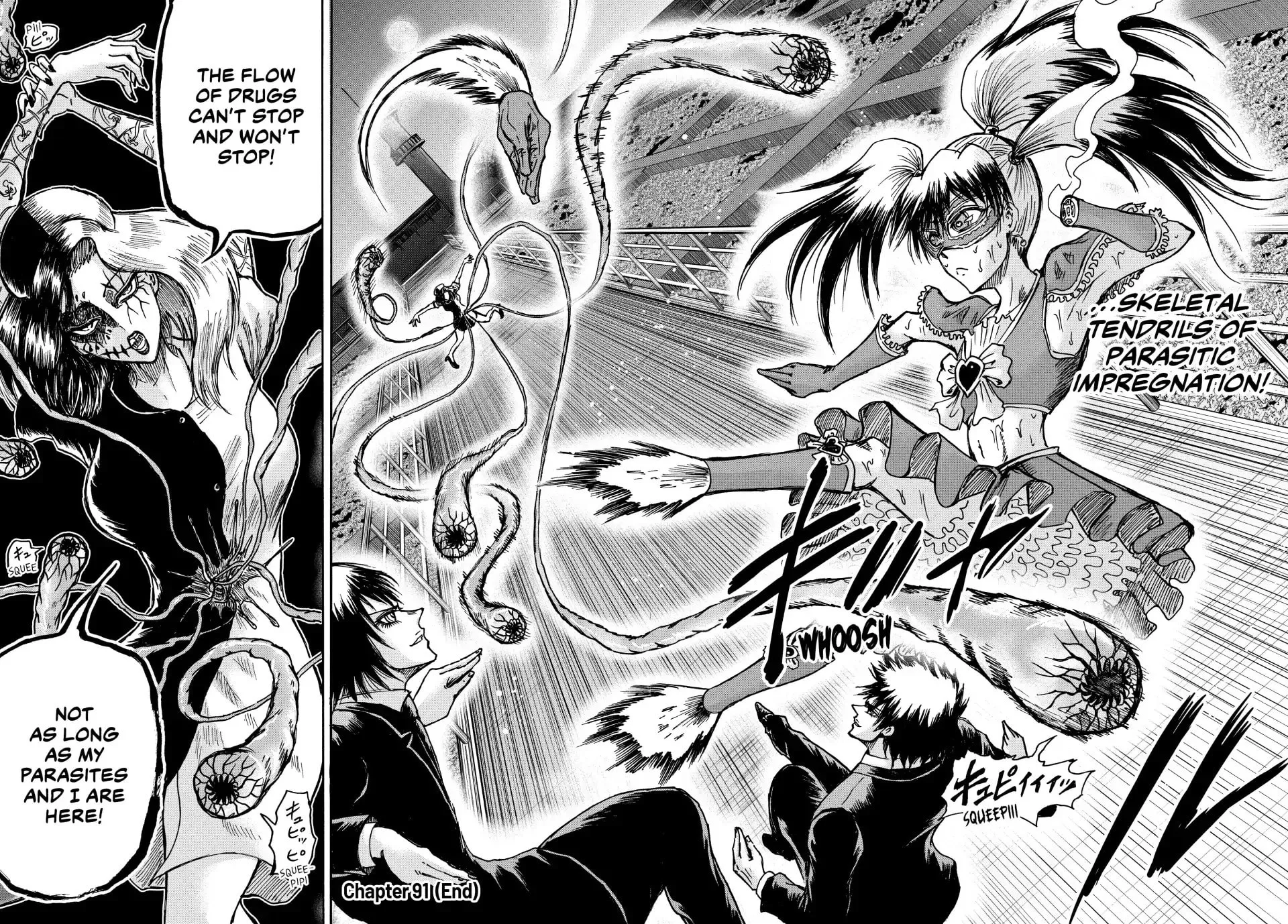 Read Ninja vs. Gokudo chapter 91 image 13 on Lezhin