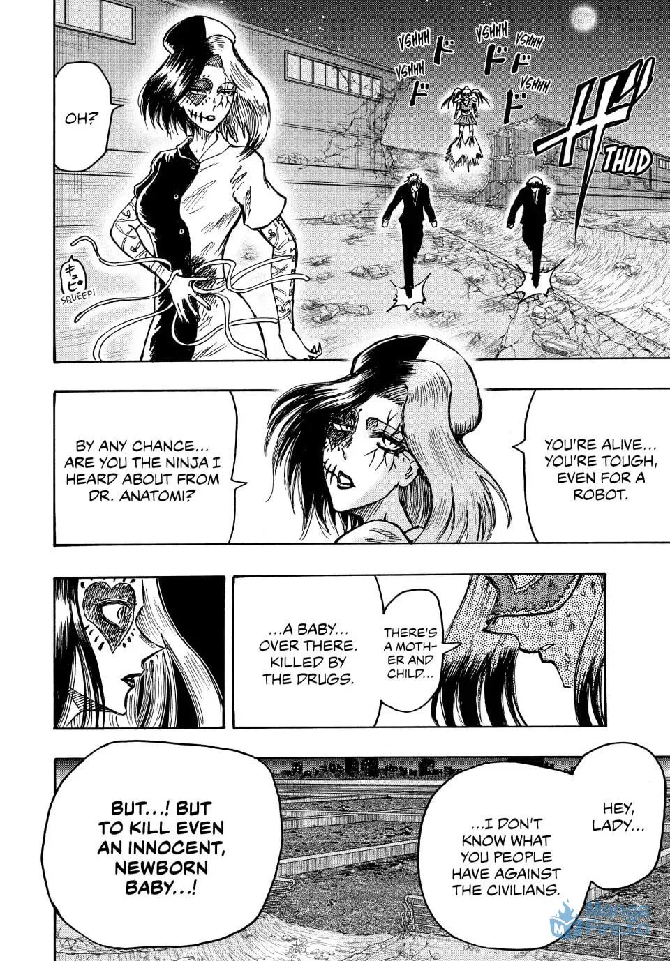 Read Ninja vs. Gokudo chapter 92 image 8 on Lezhin