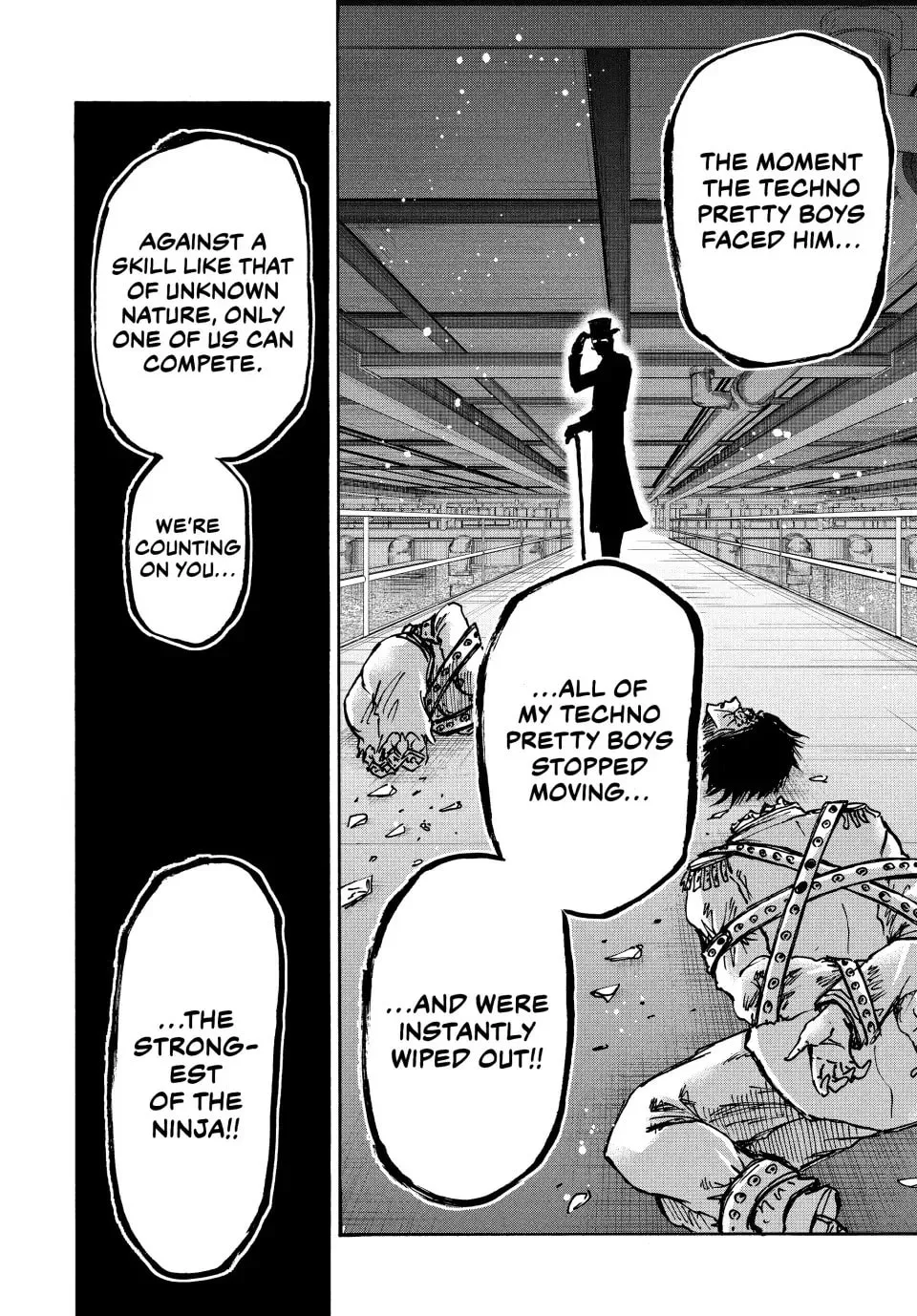 Read Ninja vs. Gokudo chapter 94 image 1 on Lezhin