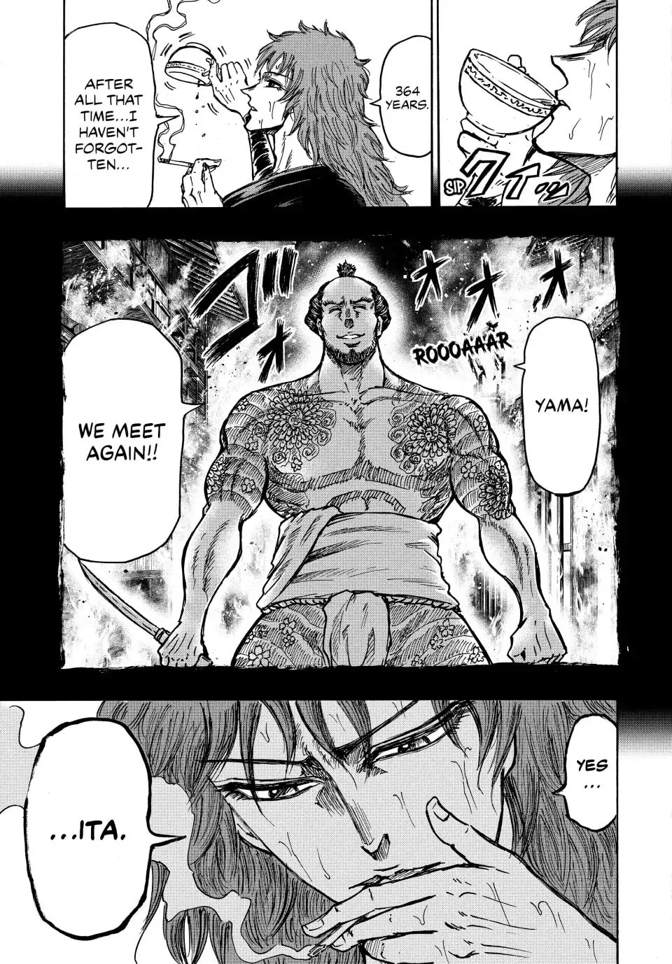 Read Ninja vs. Gokudo chapter 96 image 16 on Lezhin