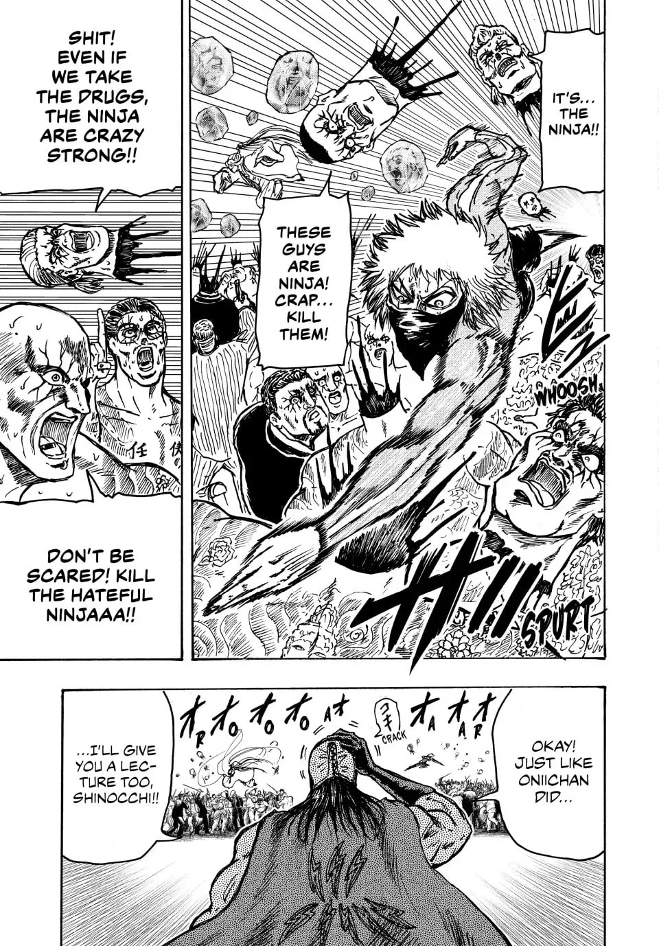 Read Ninja vs. Gokudo chapter 97 image 12 on Lezhin