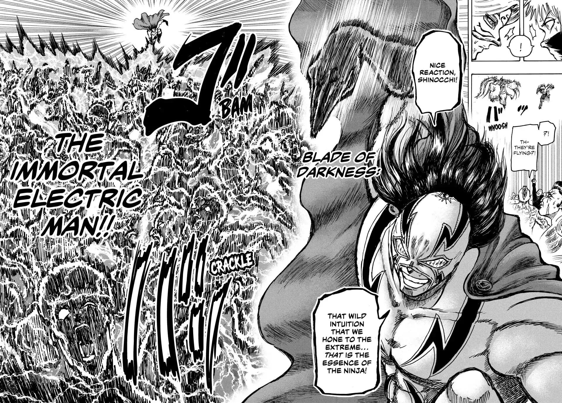 Read Ninja vs. Gokudo chapter 97 image 13 on Lezhin