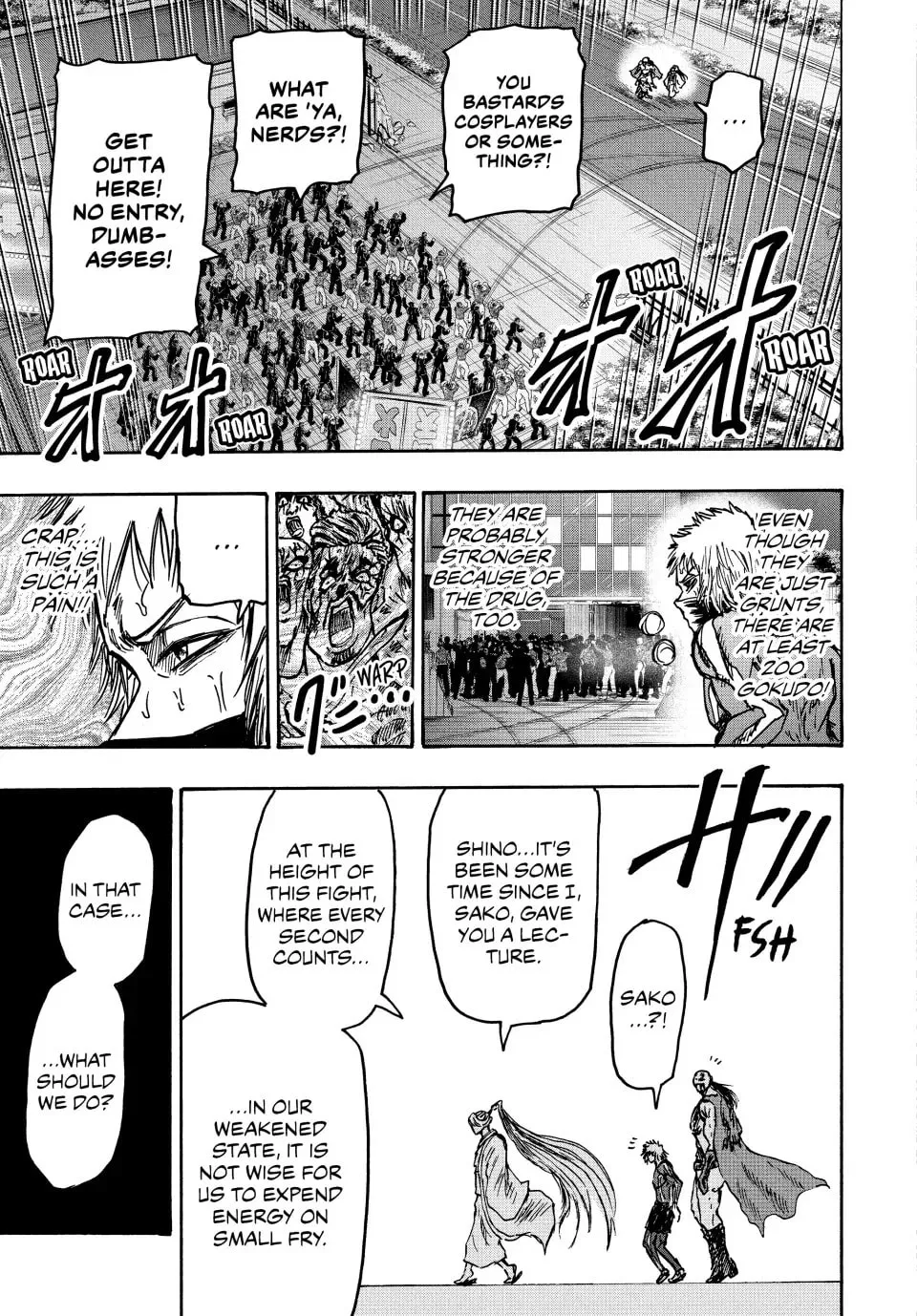 Read Ninja vs. Gokudo chapter 97 image 9 on Lezhin
