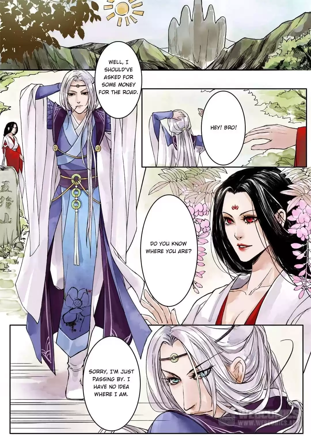 Read Nirvana Mountain chapter 2 image 1 on Lezhin