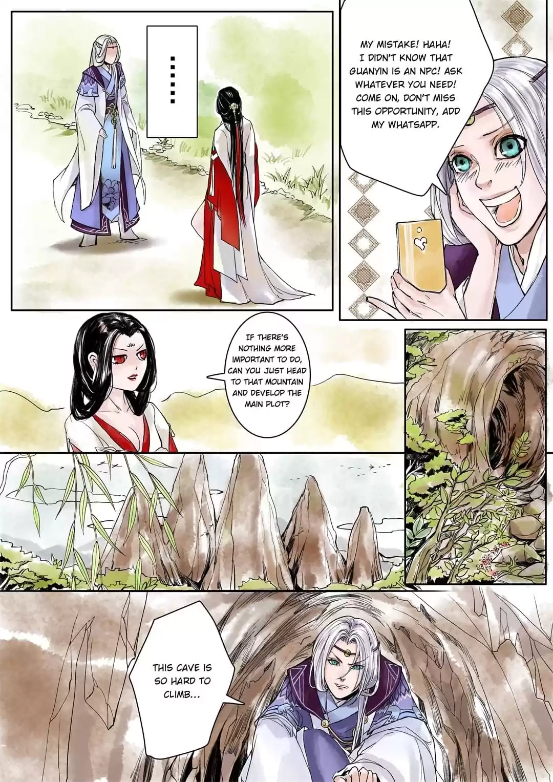 Read Nirvana Mountain chapter 2 image 4 on Lezhin