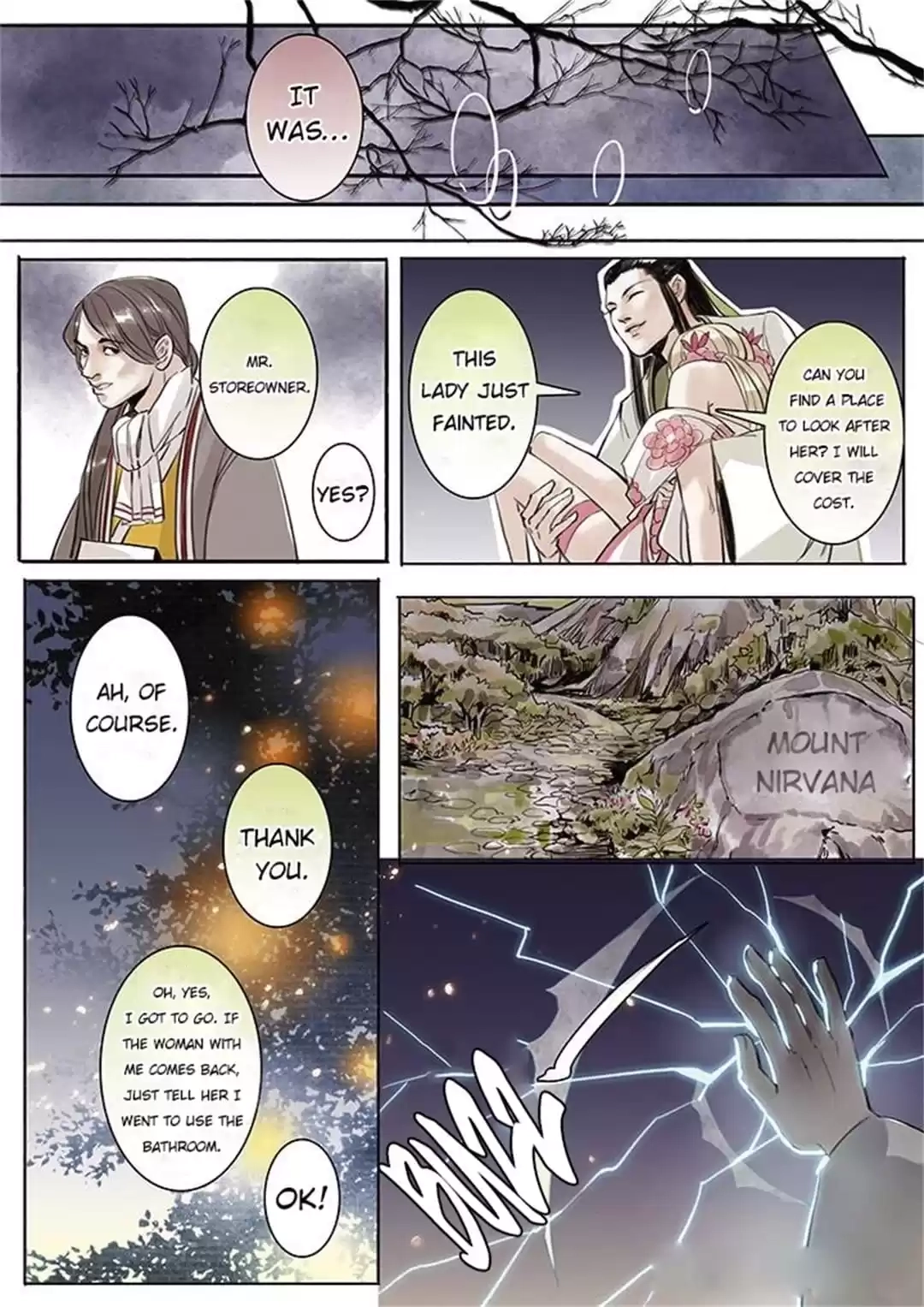 Read Nirvana Mountain chapter 28 image 5 on Lezhin