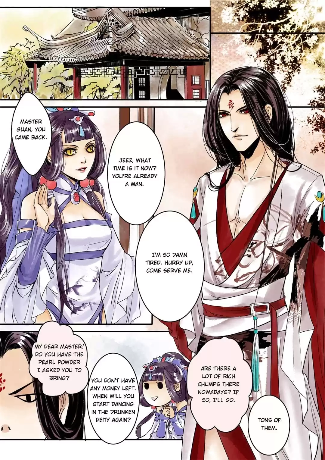 Read Nirvana Mountain chapter 3 image 8 on Lezhin