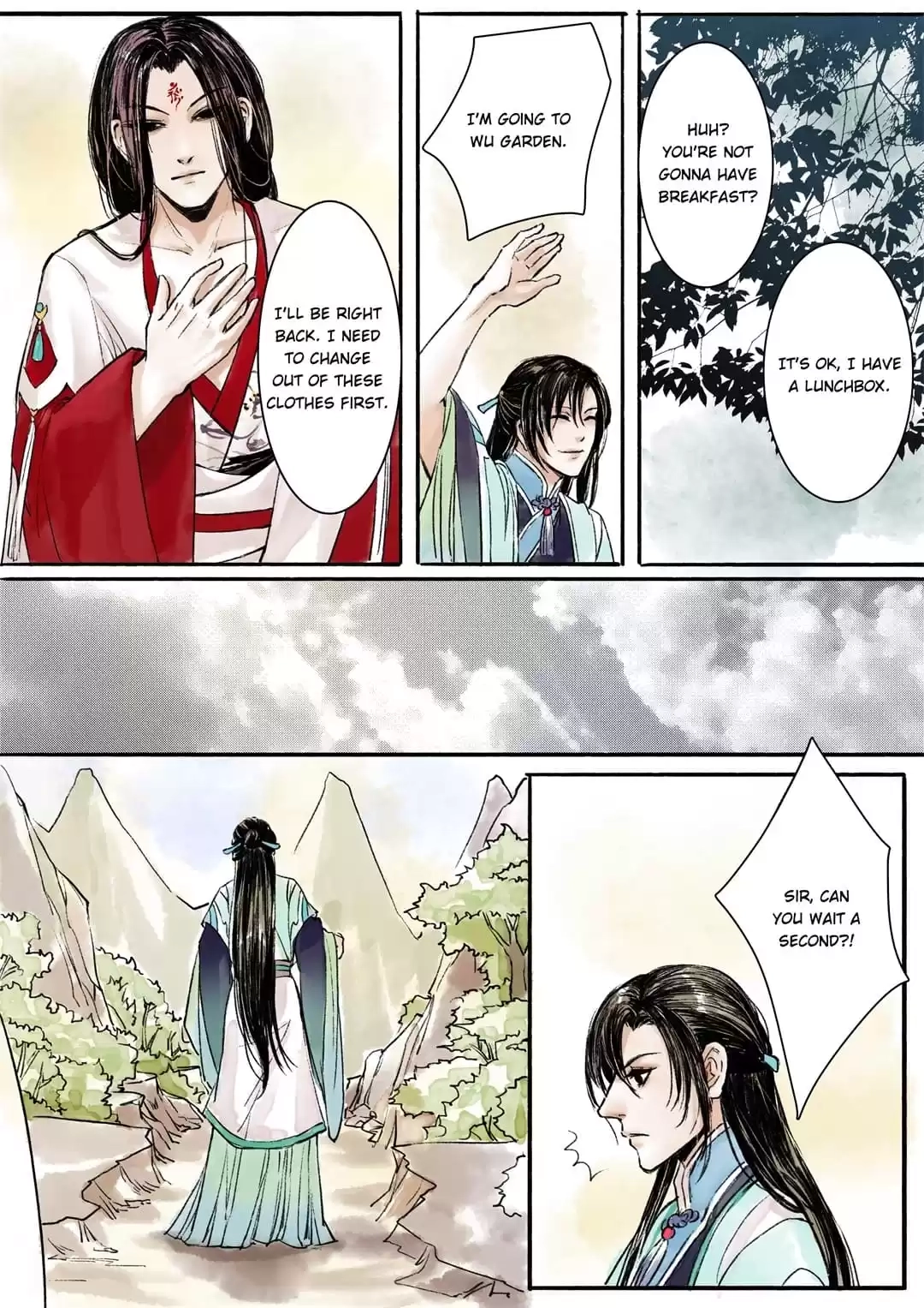 Read Nirvana Mountain chapter 4 image 1 on Lezhin