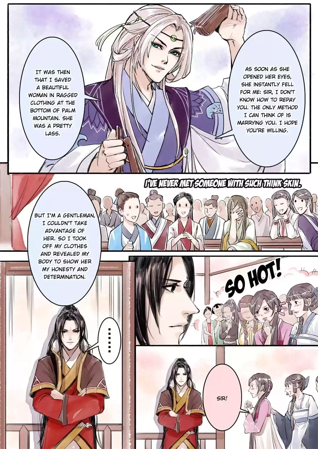 Read Nirvana Mountain chapter 8 image 3 on Lezhin