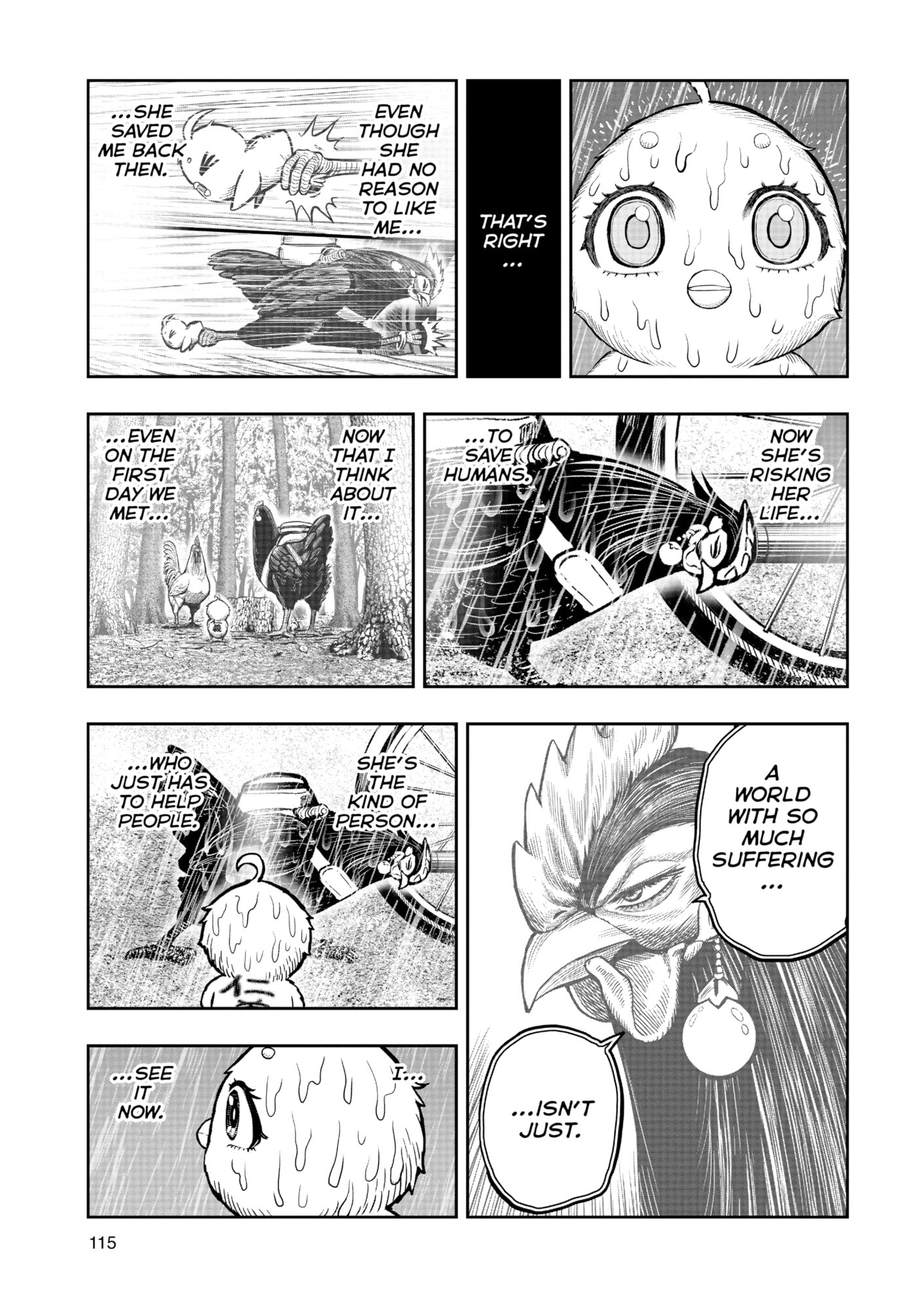 Read Niwatori Fighter chapter 13 image 24 on Lezhin