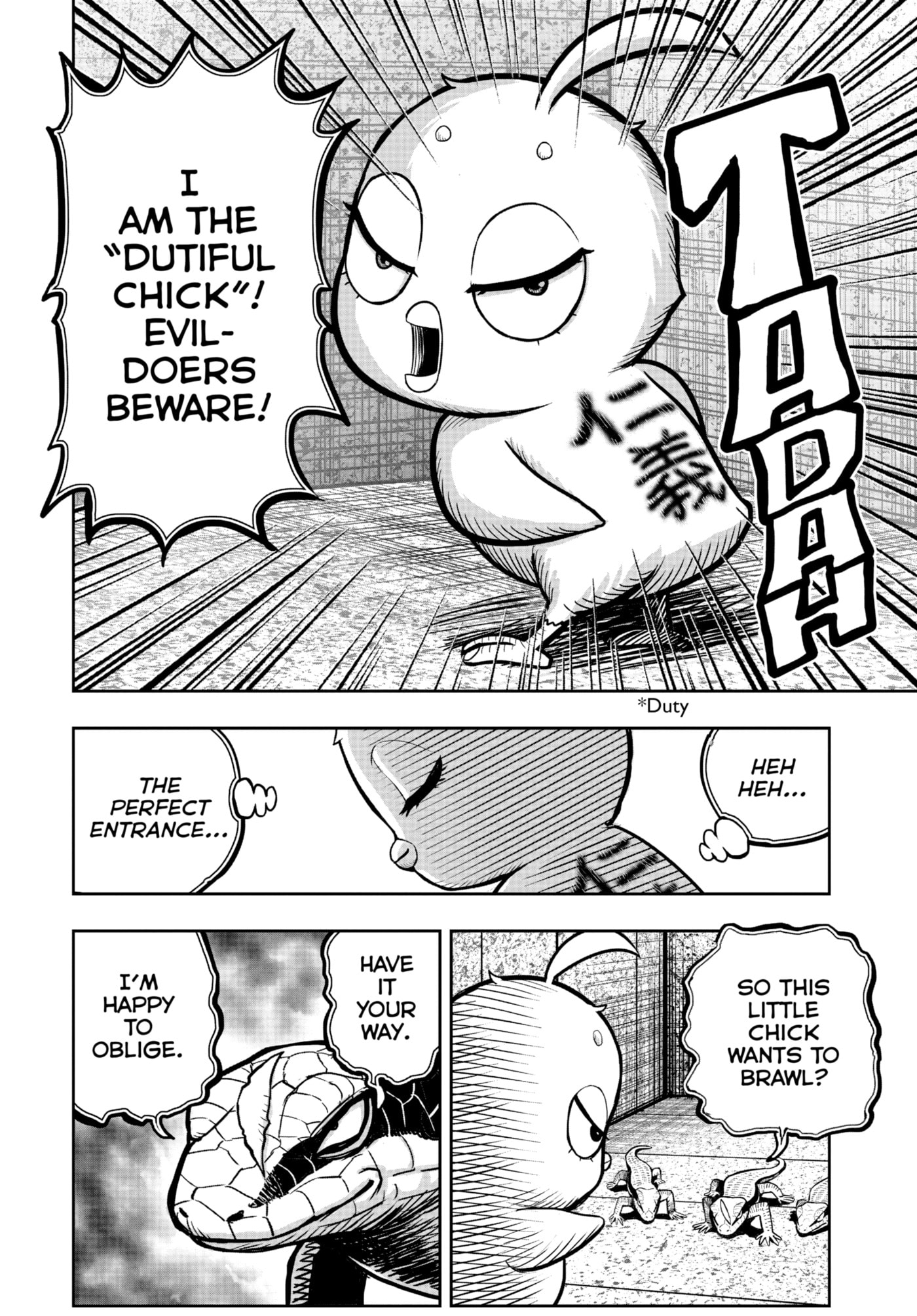 Read Niwatori Fighter chapter 18 image 16 on Lezhin
