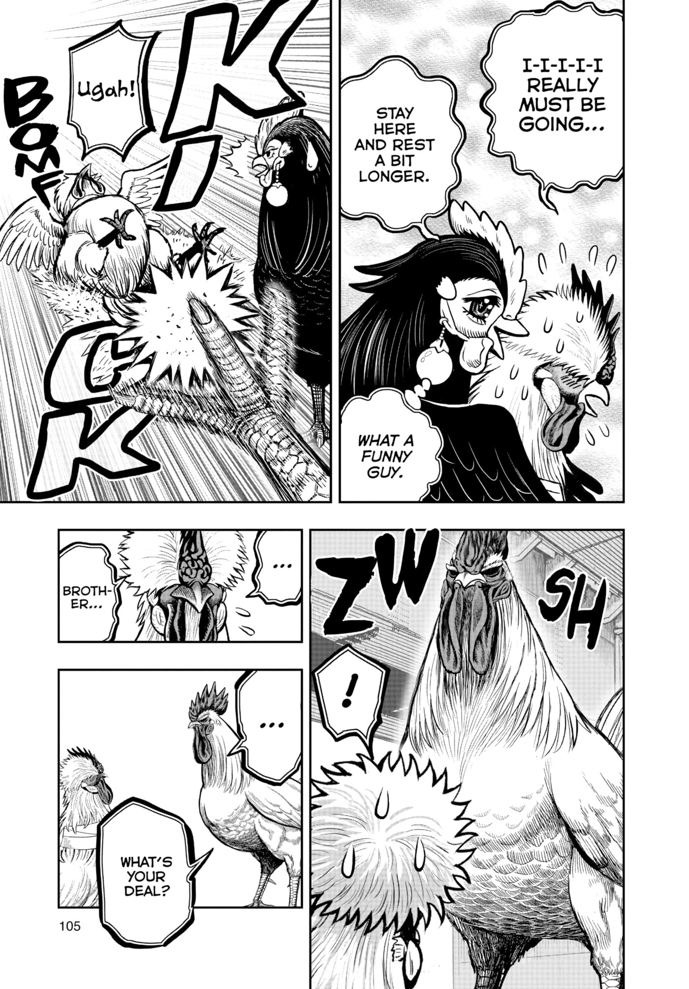 Read Niwatori Fighter chapter 19 image 6 on Lezhin