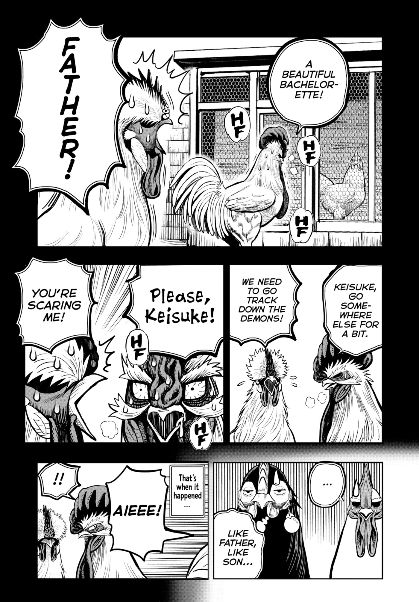 Read Niwatori Fighter chapter 20 image 16 on Lezhin