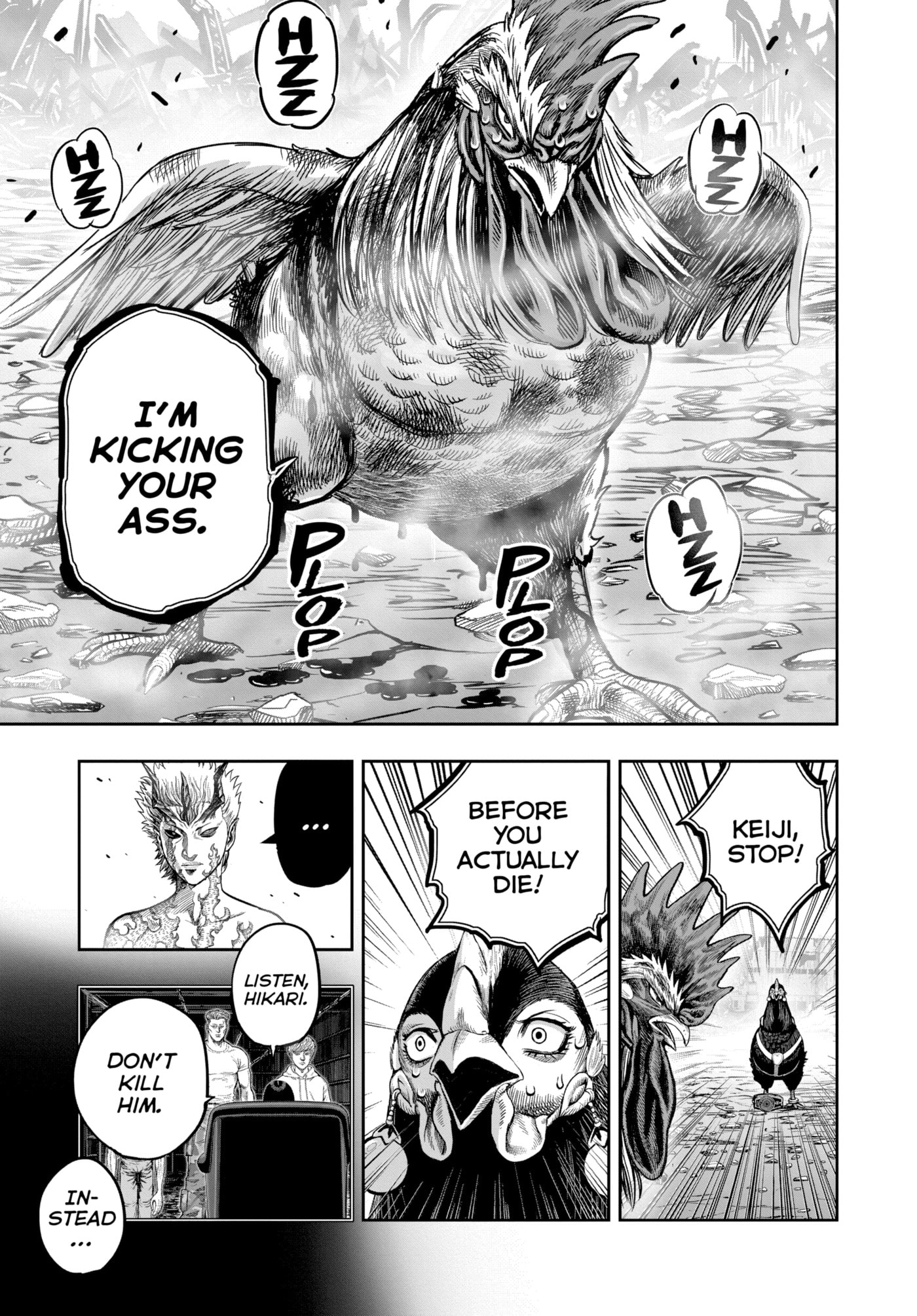 Read Niwatori Fighter chapter 27 image 20 on Lezhin